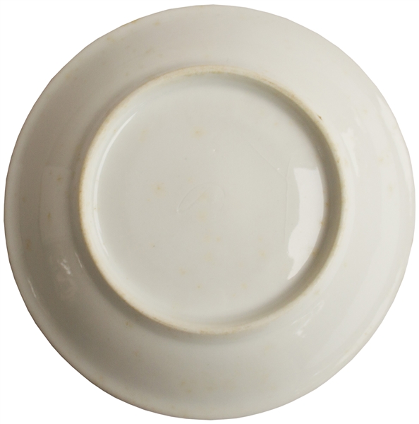White House China Saucer From the Personal Collection of Mary Todd Lincoln